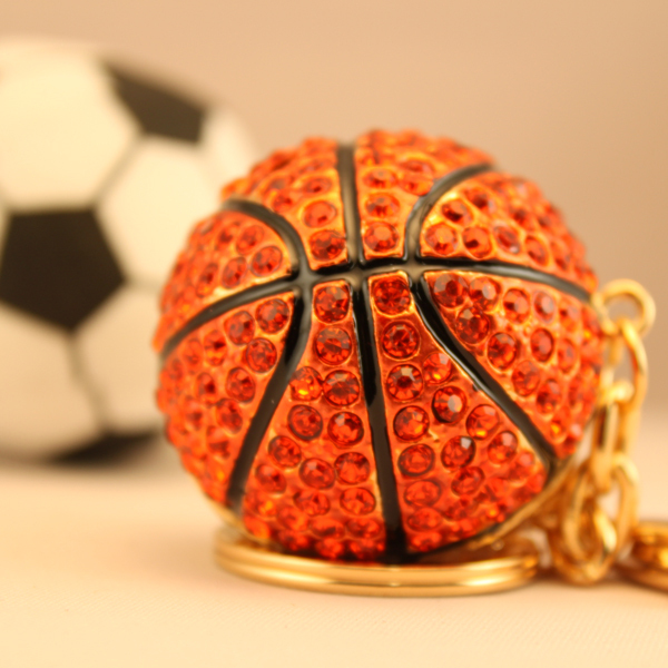 Sports Ball Basketball Football Baseball Soccer Keychains Gift 71-74,76-79