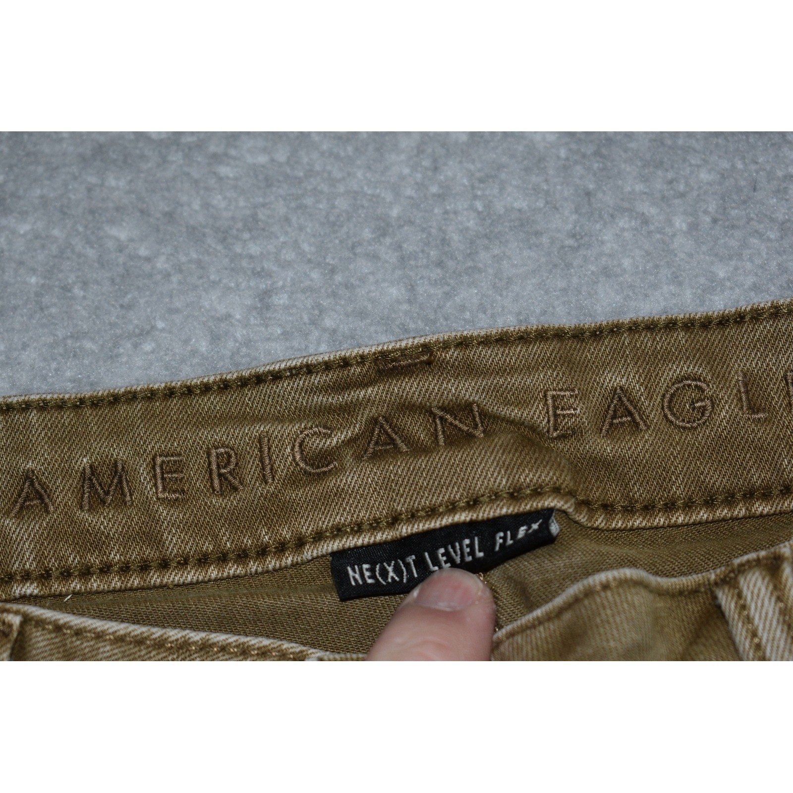 American Eagle Jeans Mens 29 x 30 Brown Next Level Flex Slim Straight Pants