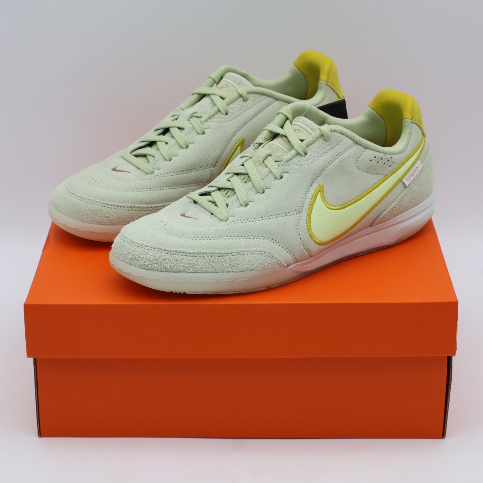 IQ8295-339 Nike Tiempo Streetgato LE Olive Aura Metallic Red Bronze (Men’s)