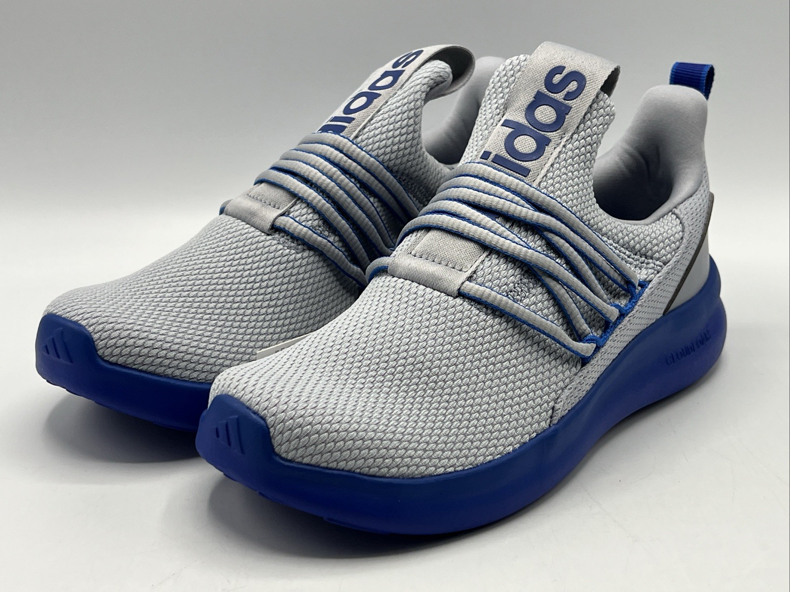 Adidas Lite Racer Adapt Youth Size 11K Kids Boys Gray/Blue JS5016 Kids NEW!