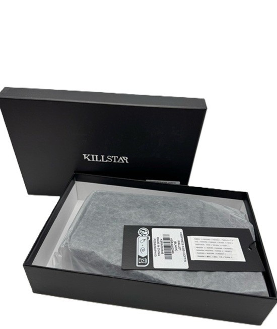 Killstar Vampire’s Kiss Coffin Wallet Burnout Velvet Black Bat Accent New In Box