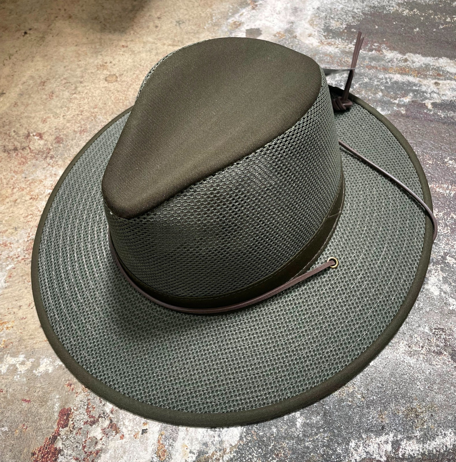 Henschel Hat Company | Original Aussie Breezer Hat- GREEN- MADE IN THE USA