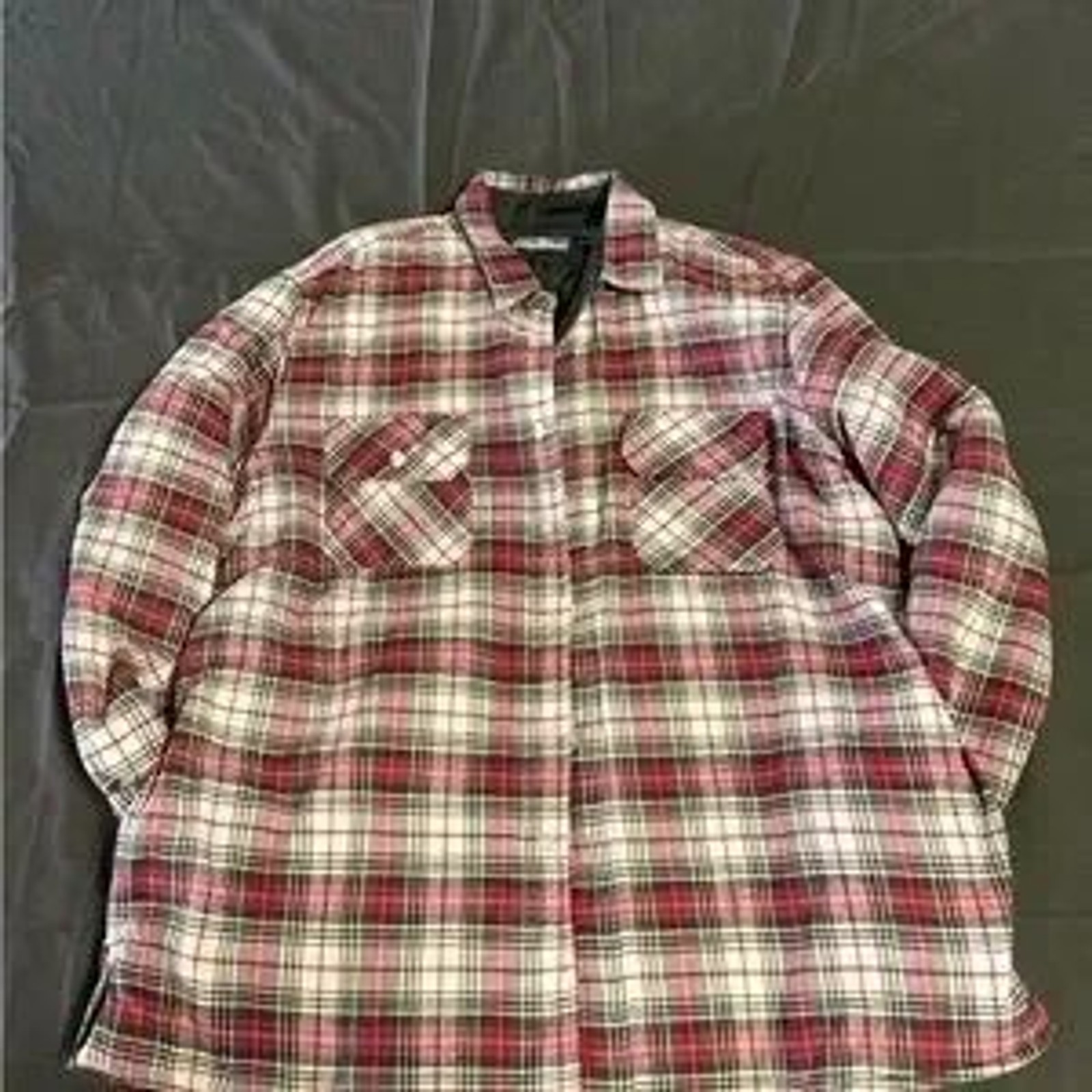 Timber Run | Y2K Quilted Red Plaid Shacket