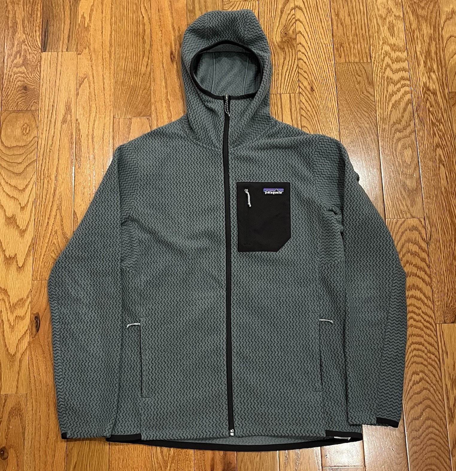 Patagonia Air R1 Hoody Jacket Mens Medium Full Zip Regulator Tech Fleece