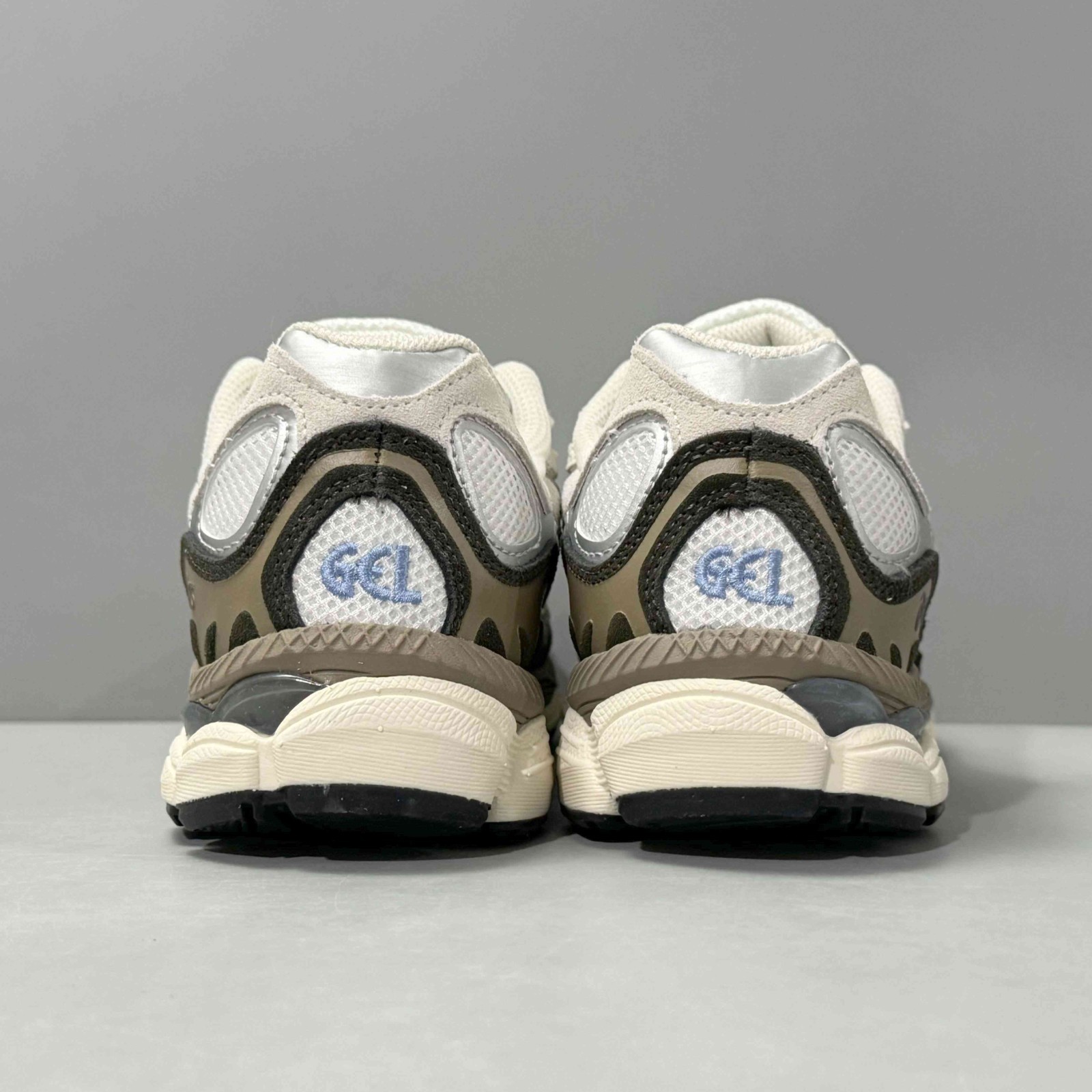 Asics Gel-NYC 1203A383-103 Beige Cream Brown Grey White Blue Ivory White Men’s S