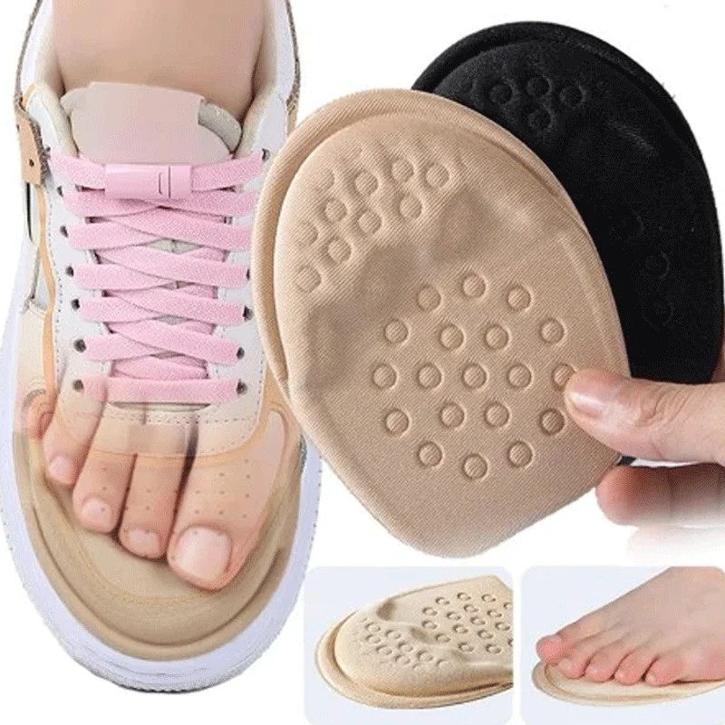 Half Insoles for Shoes Inserts Forefoot Insert Non-Slip Sole Cushion Reduce Shoe