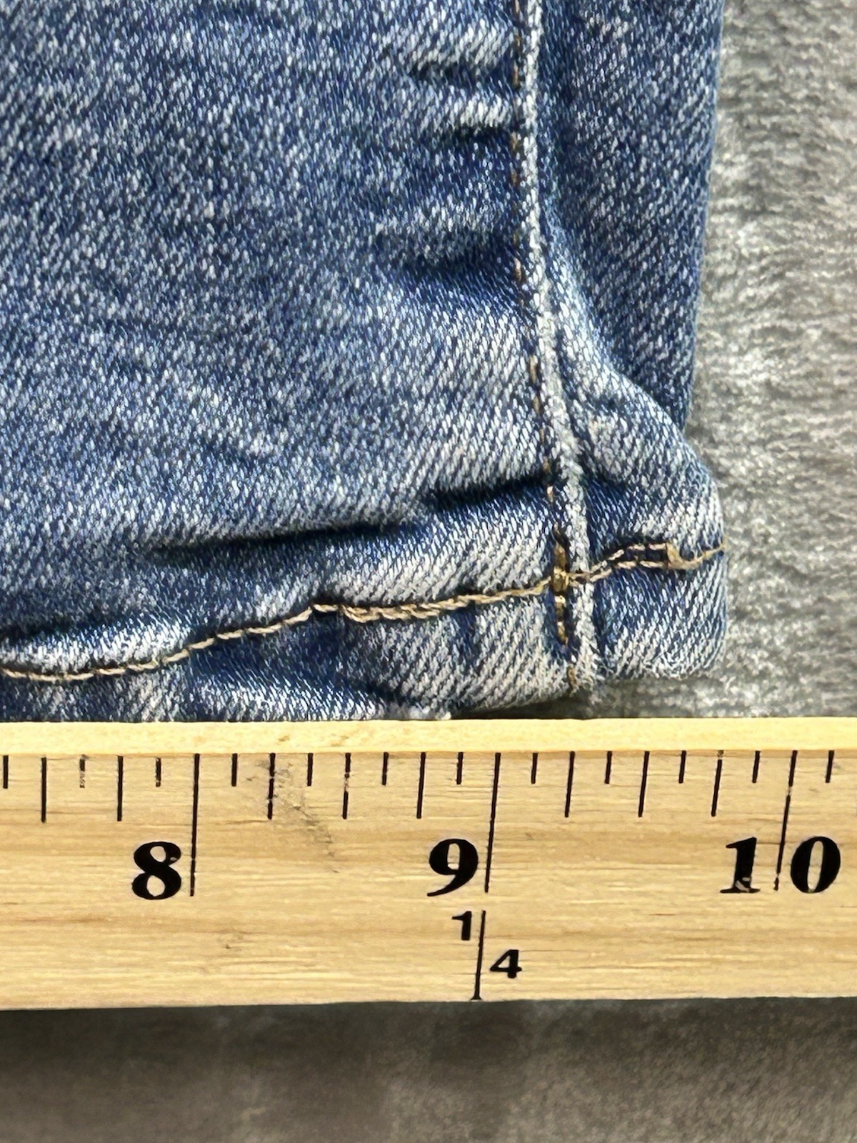 A.n.a. High Rise Vintage Bootcut Stretch Distressed Jeans Womens Plus Sz 18 Blue