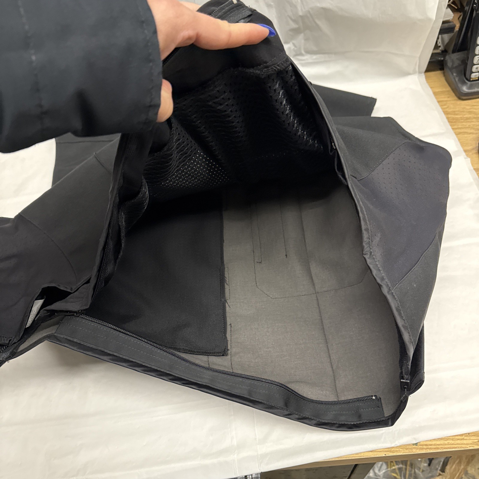 Blauer Polyester Armorskin® 8370