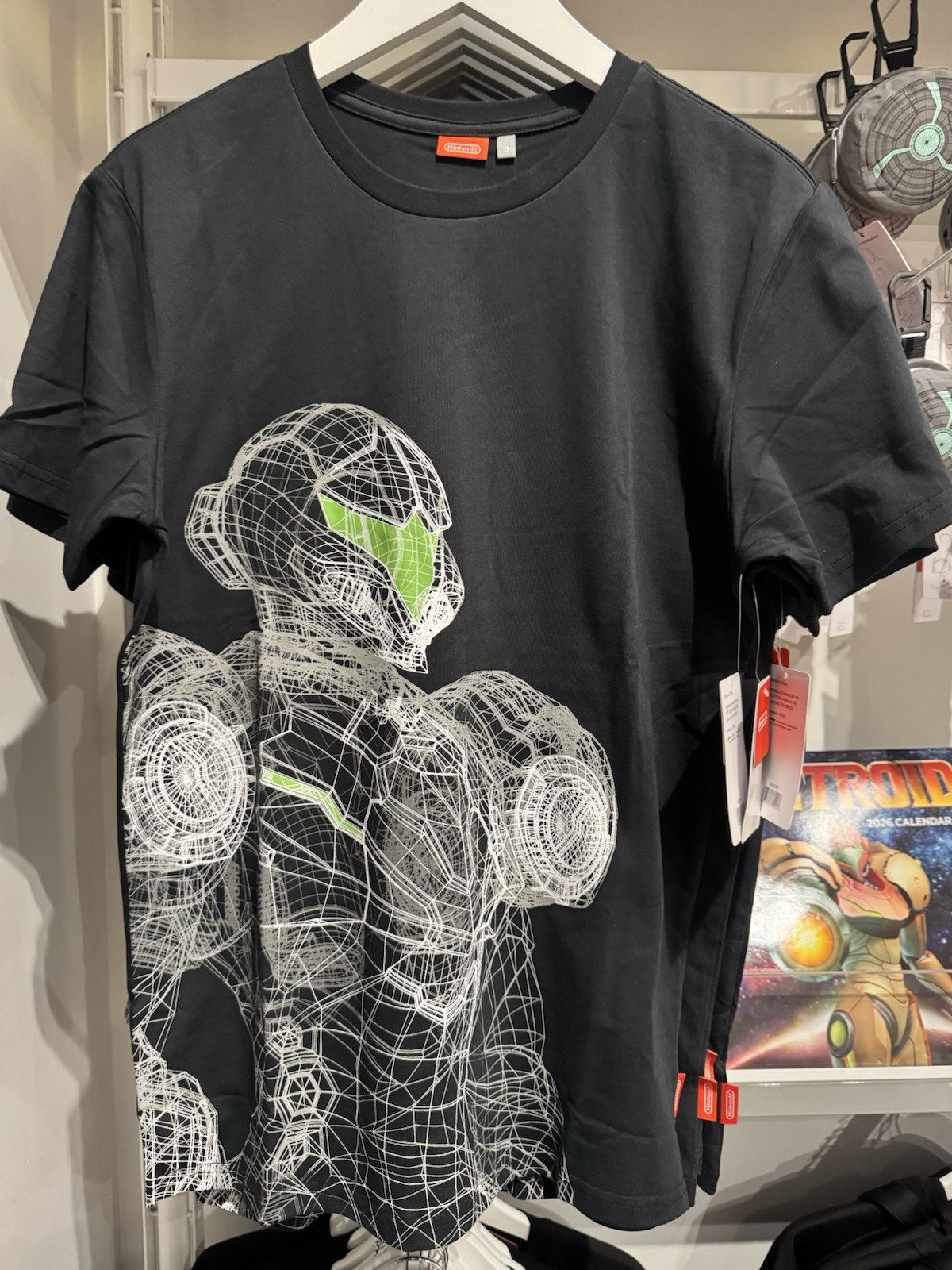 Nintendo Metroid Dredd Samus Aran Lighting T-Shirt Nintendo World NY Mario NWT