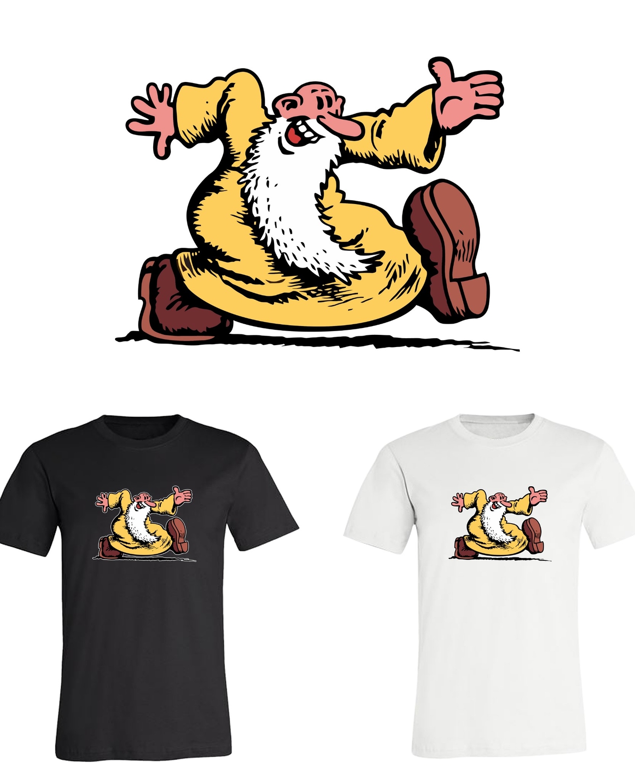 MR. NATURAL CRUMB’ COMIC Logo shirt 6 Sizes S-6XL! Fast Ship!