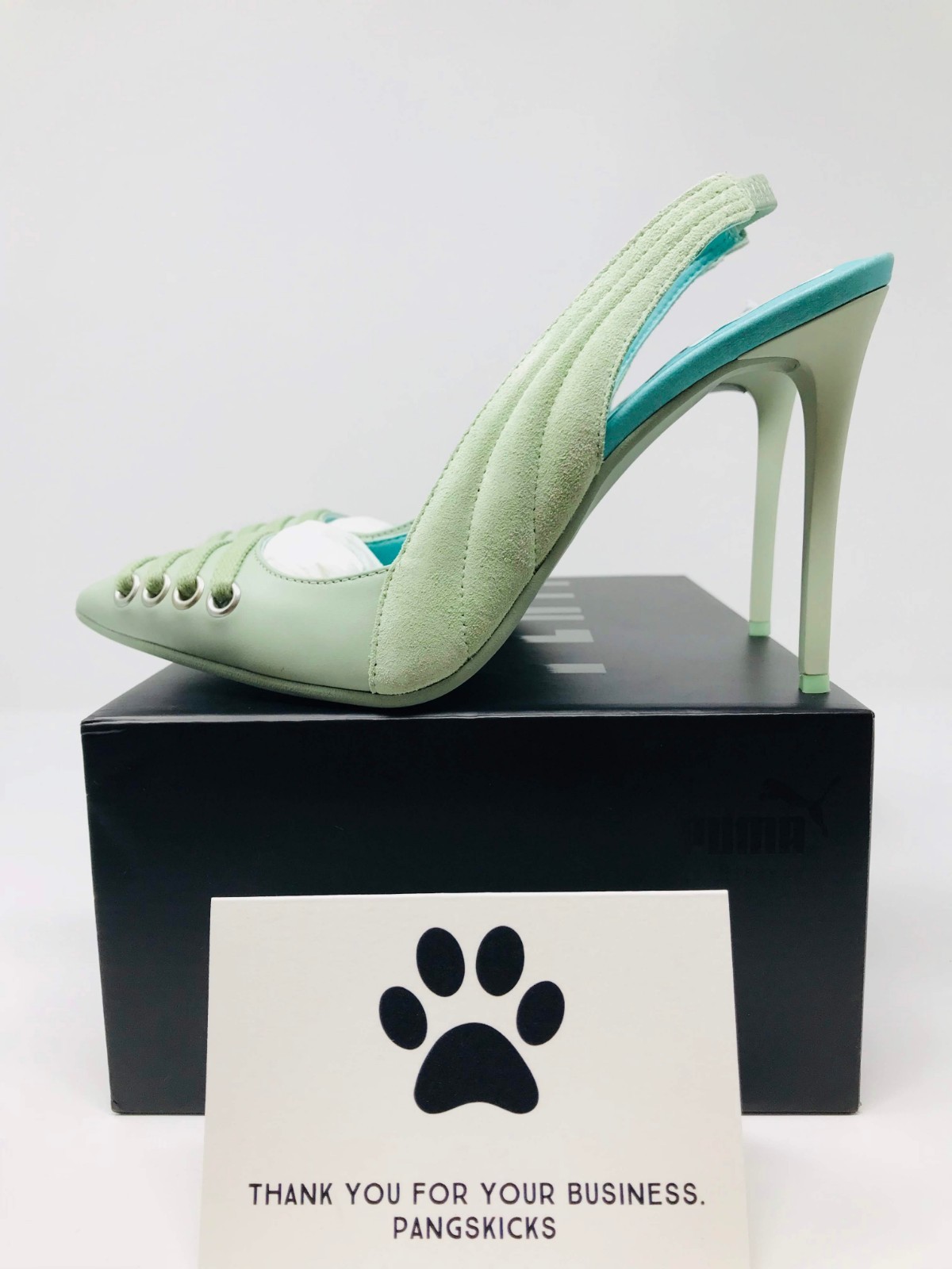 Puma Fenty by Rihanna Slingback Heel Green 364469-02 Women’s Size 5.5-9.5