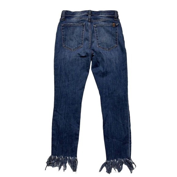 Joe’s Jeans The Charlie Women’s High Rise Skinny Ankle Jeans Size 28 Blue Frayed