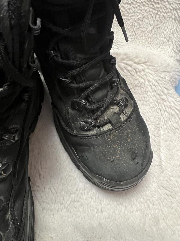 Men Lowa Boots Black Leather 43