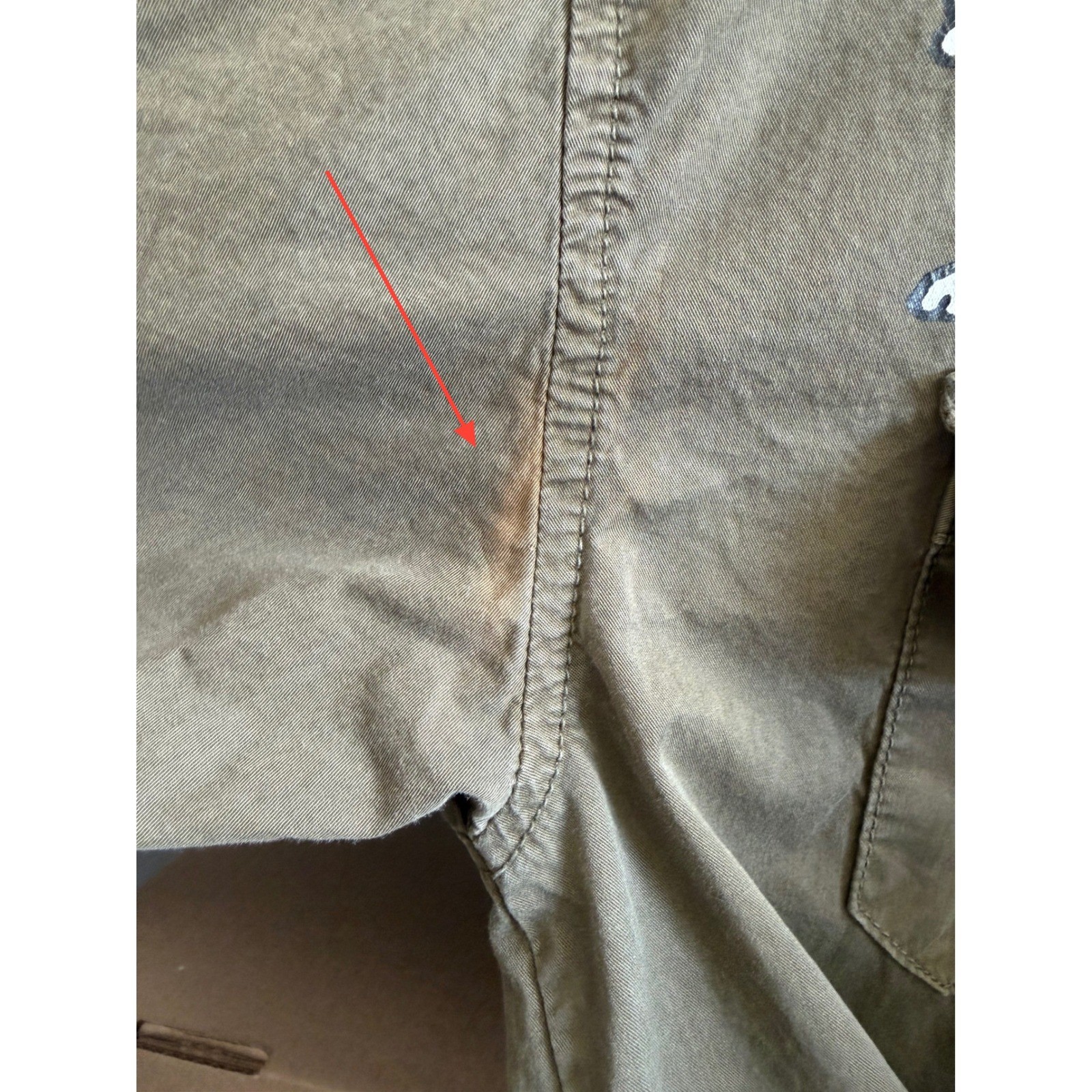 Zara Peanuts Snoopy Olive Green Utility Jumpsuit Coveralls Women’s Large L