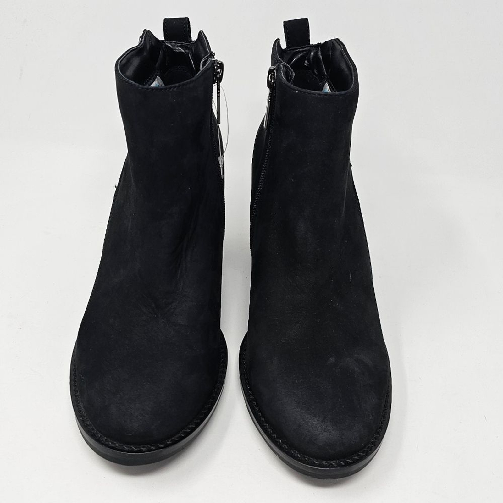Agua College Waterproof Winter Ankle Boots Size 7.5 Black Leather Sealed Seams