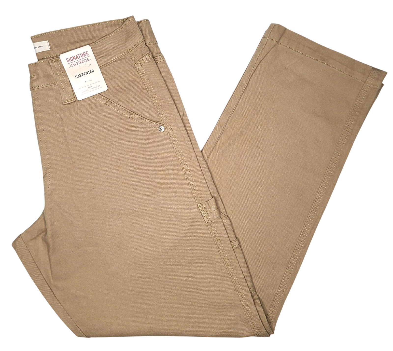 Signature By Levi Strauss & Co. #11587 NEW Men’s Flex Stretch Carpenter Jeans