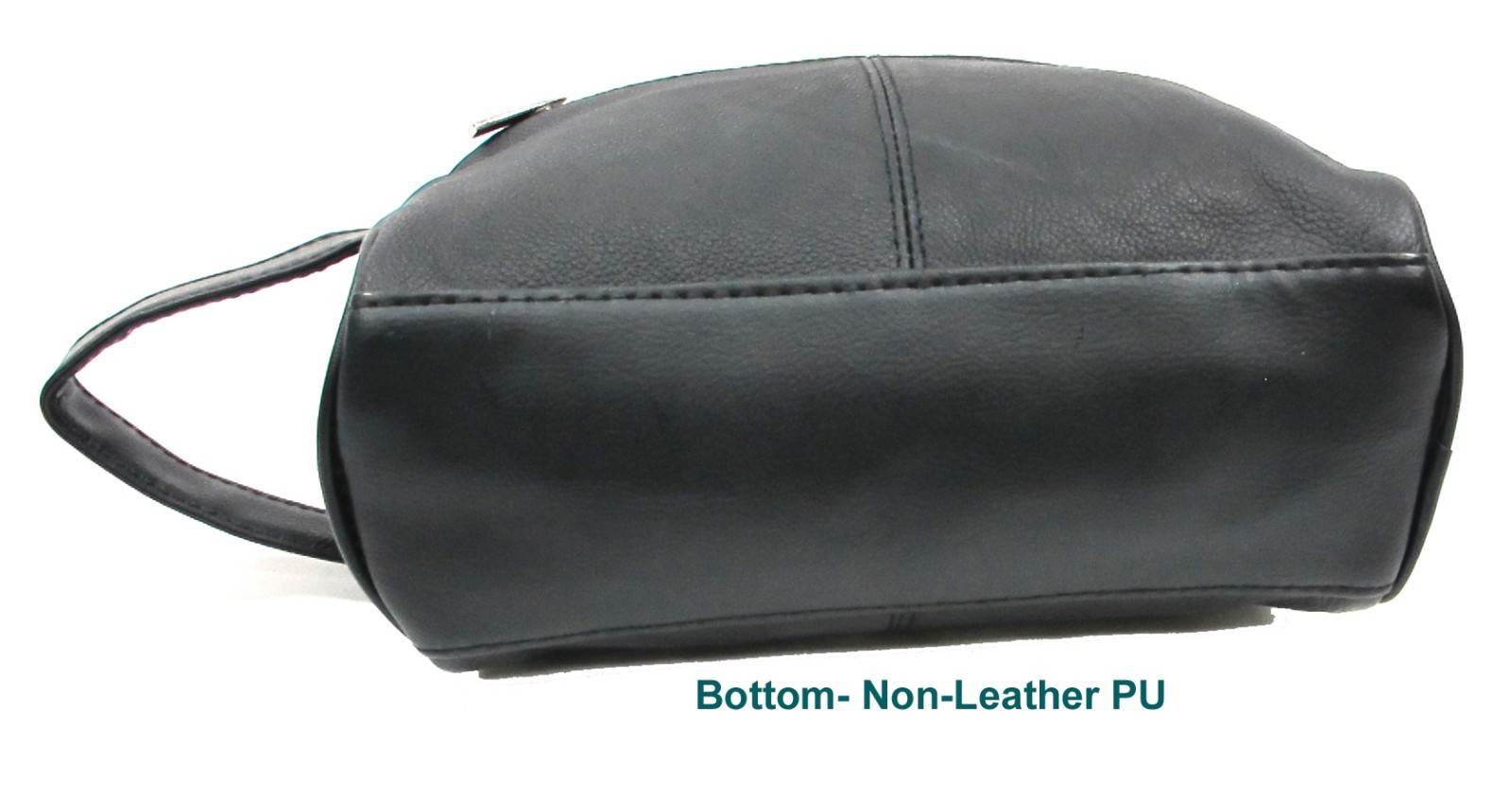 Quality Genuine Cow Leather Men’s Shaving Toiletry and Travel Bag 3 Zipper Black
