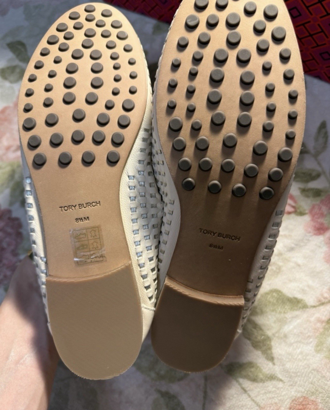 Tory Burch NEW In Box Woven Ballet Loafer Retail $378 Size 8.5