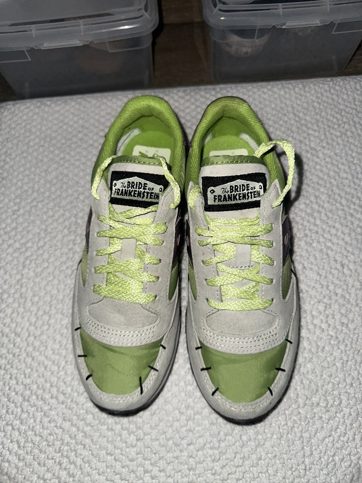 Saucony Super7 Universal Monsters Bride of Frankenstein Sneaker Shoe 4.5 US