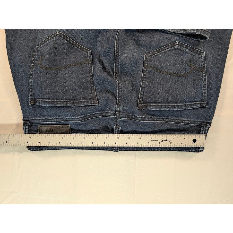 Mavi Marcus Slim Straight Leg Jeans Mens 34 Dark Wash Denim Blue Pants