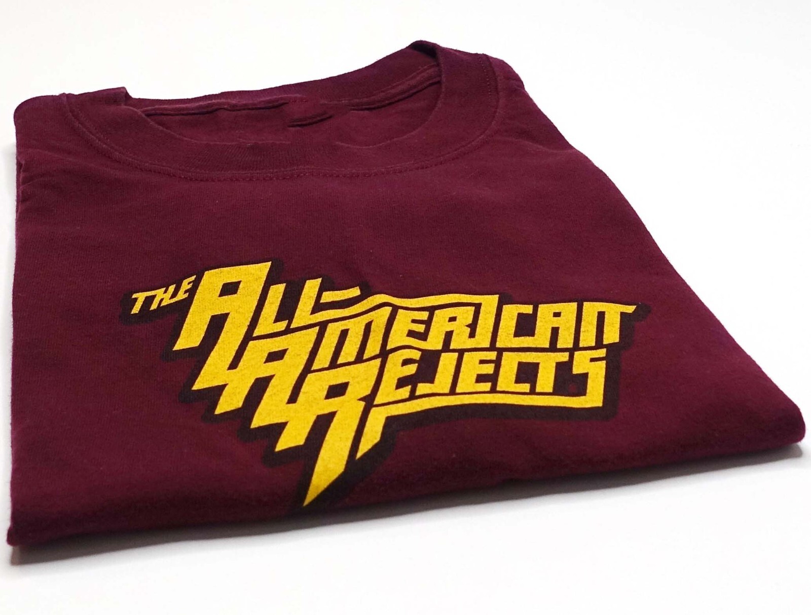 Merry Christmas The All-American Rejects red Cotton t-Shirt BT546