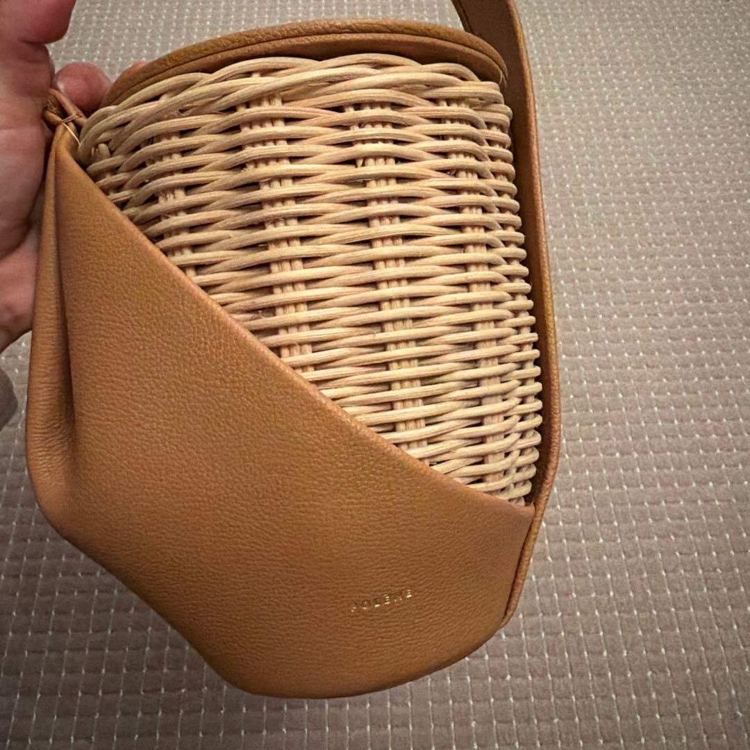 POLENE POLENE leather basket bag from Japan