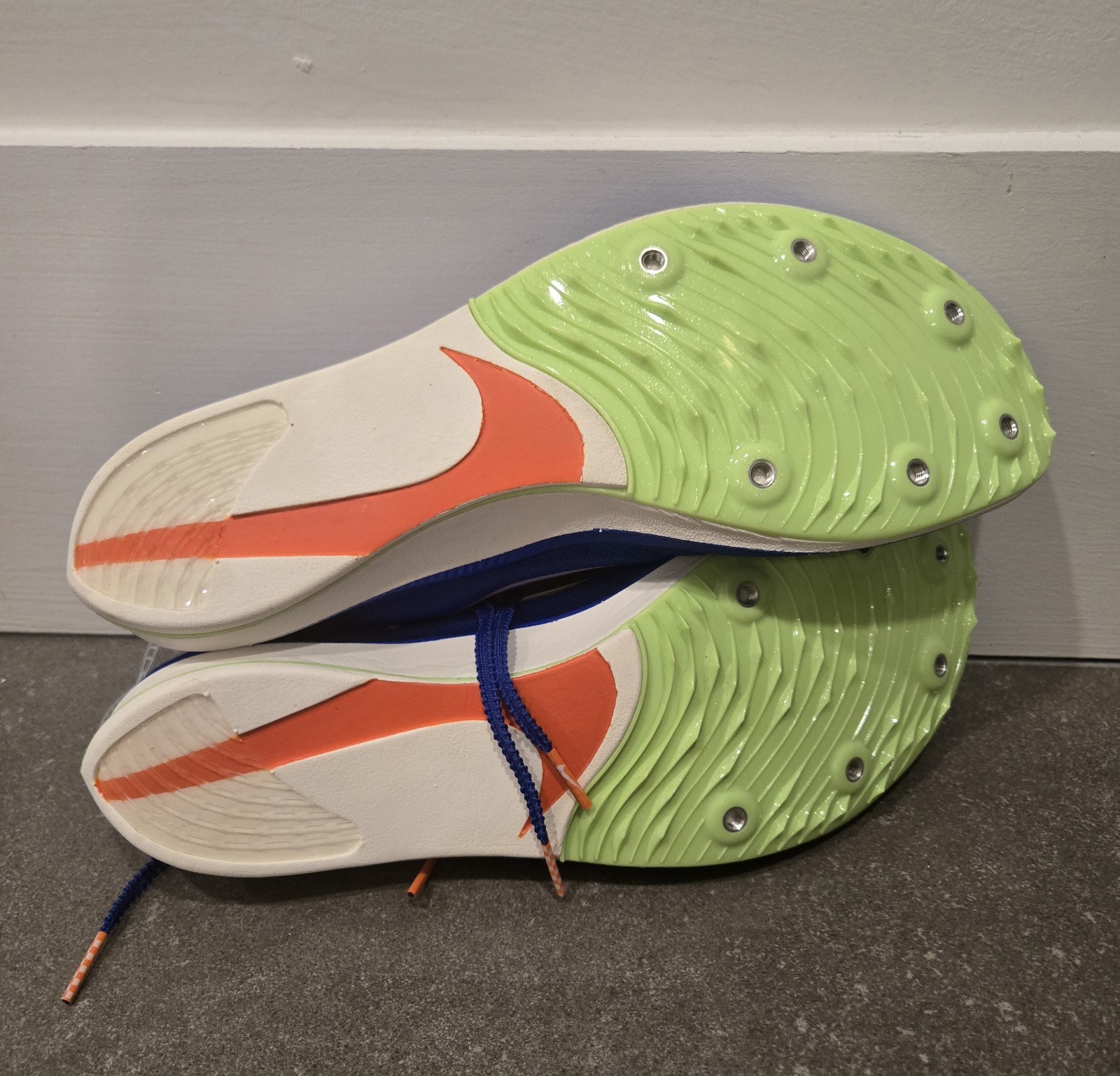 Nike ZoomX Dragonfly Men’s Size 11 Track Spikes Racer Blue White CV0400-400