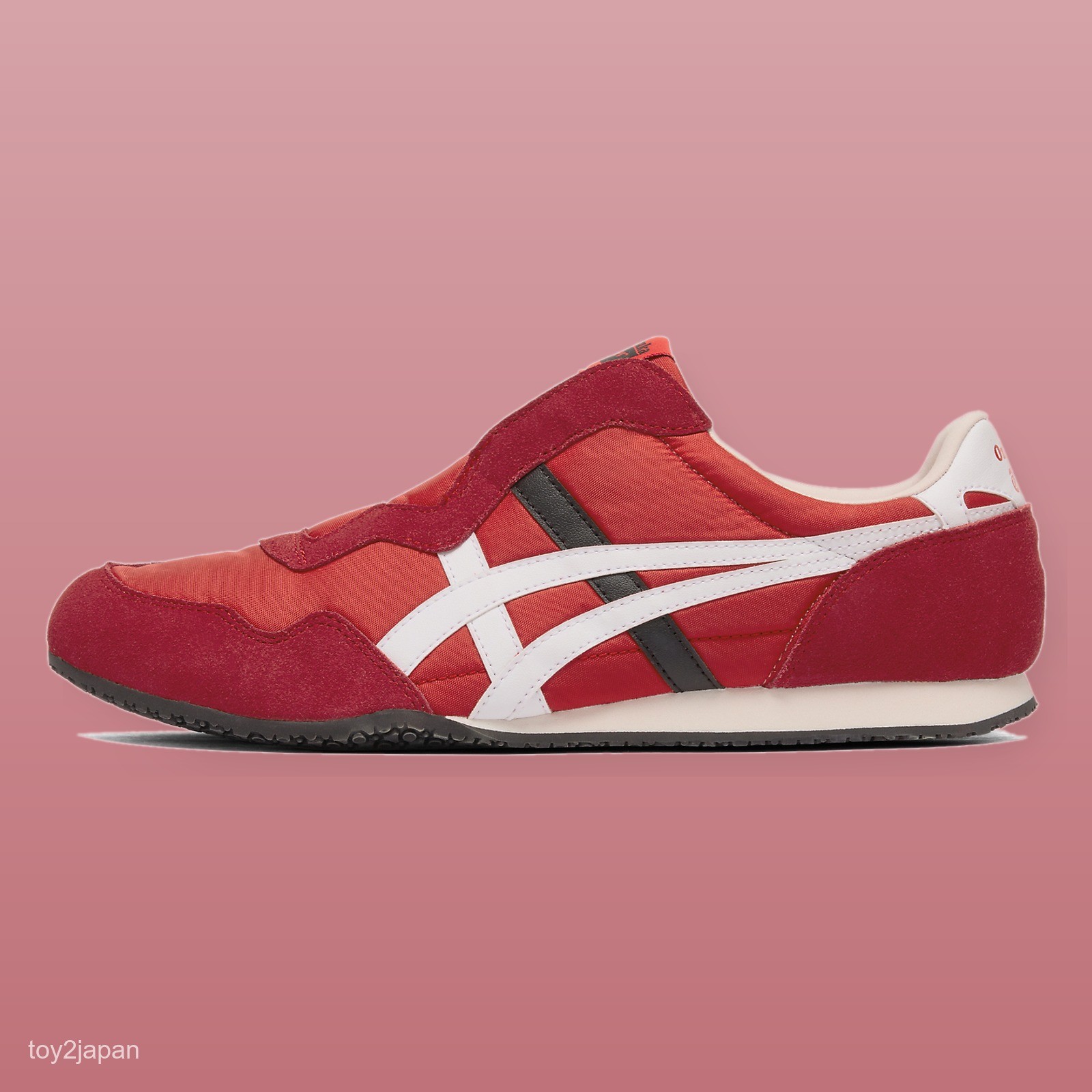 Onitsuka Tiger SERRANO SLIP-ON 1183C615-600 Classic Red White Men’s Size New