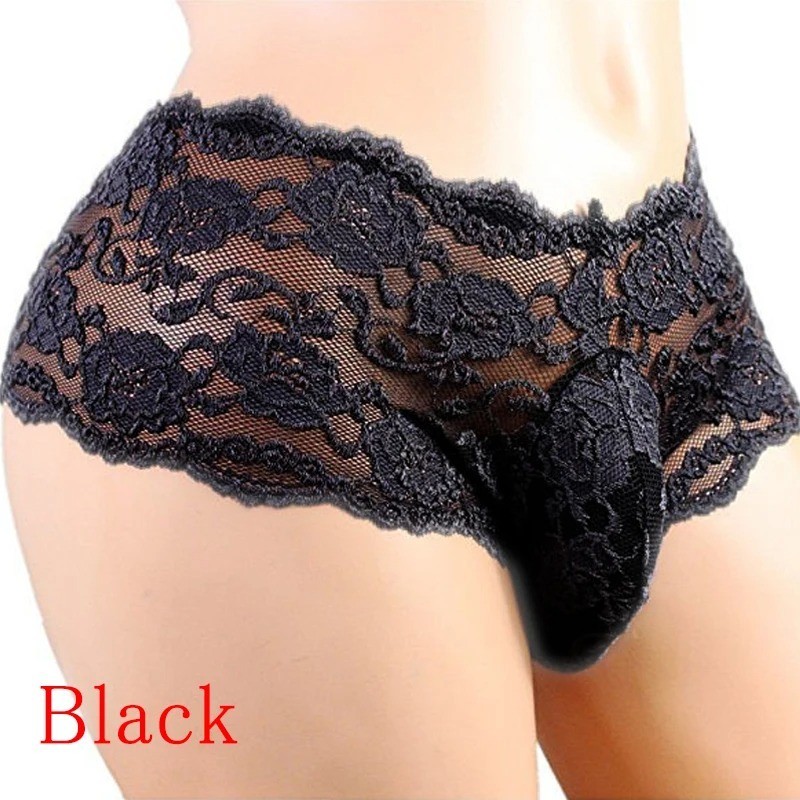Men’s Underwear Sexy Lingerie Sexy Panties Plus Siz Lace Sissy Male