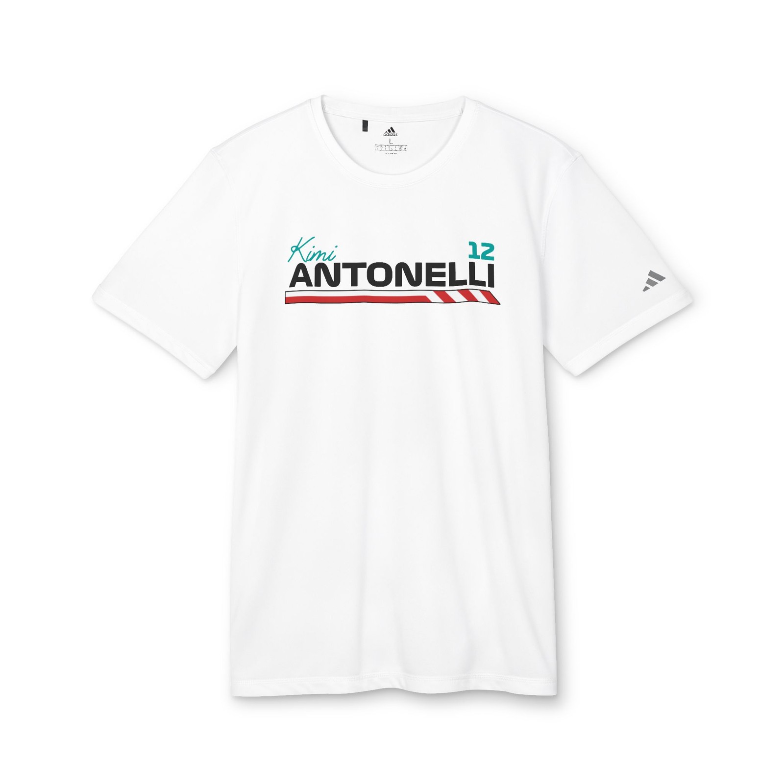 ADIDAS Antonelli Unisex Sport T-Shirt, F1 , F1 gift, Kimi Antonelli