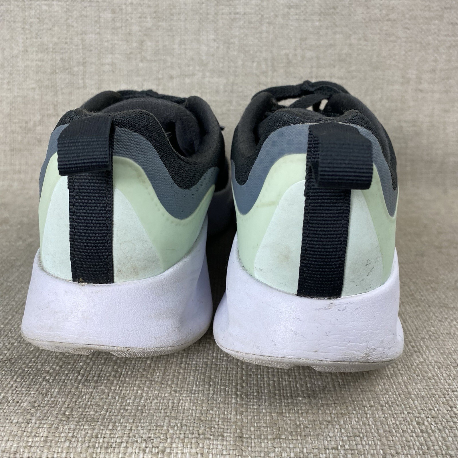 Nike Wearallday Sneakers Womens 7 Gray Mint Green Lace Up Running Shoes