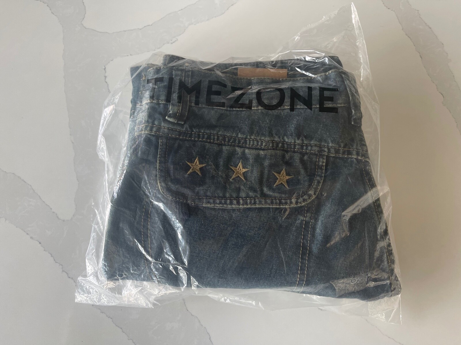 Timezone Men’s Cargo Trousers Benito CargoJeans Denim Pants Blue 3983 33W 30L