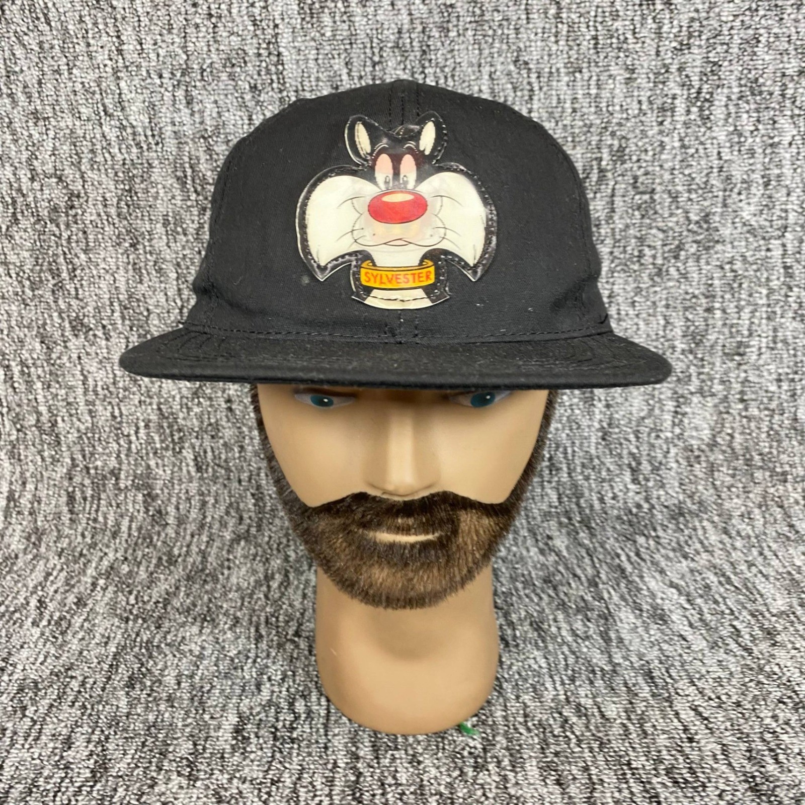 Vintage 1996 Sylvester the Cat Hat Warner Bros Studio Store Snapback Cap USA