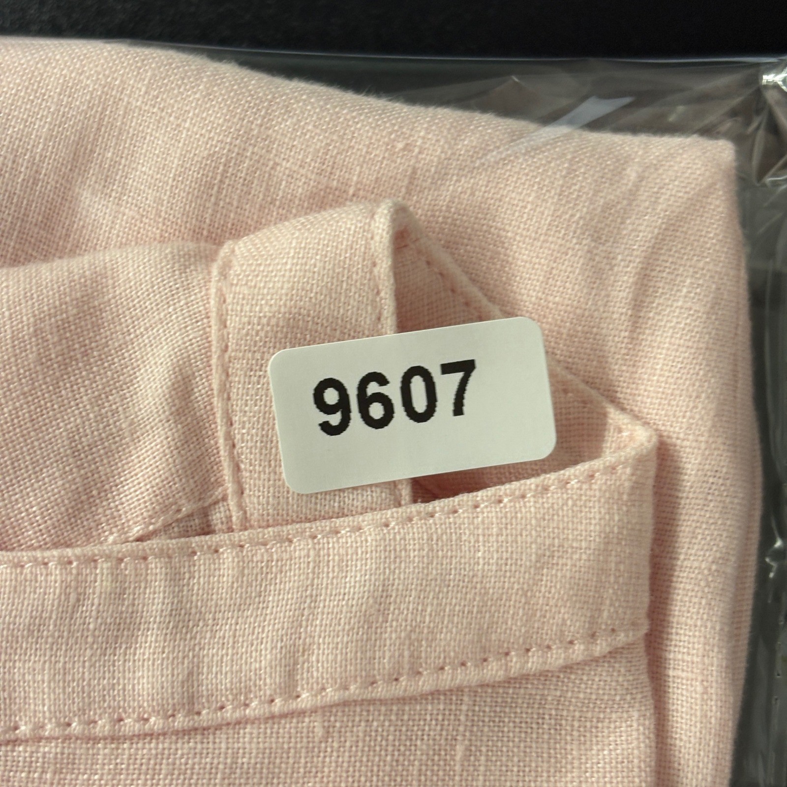 J. Jill Women Tunic Top Sz M Pink Love Linen Pintuck LongSleeve Blouse Feminine