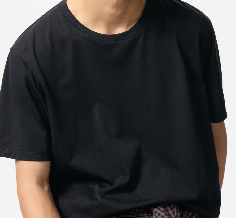 UNIQLO Premium 100% SUPIMA® cotton Crew Neck Short-Sleeve T-Shirt