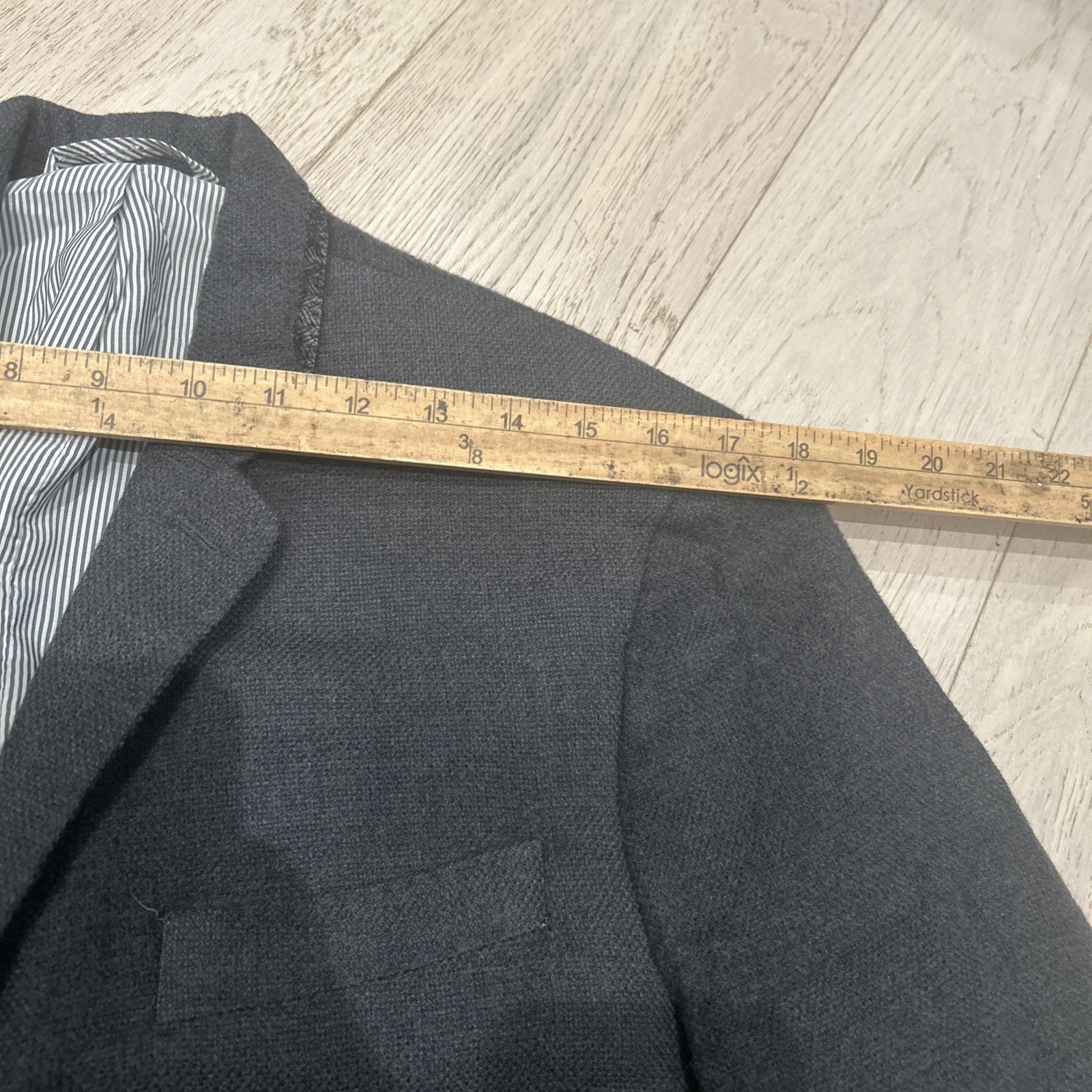 Todd Snyder Mens Size 40 R Gray Wool Mayfair Fit Blazer