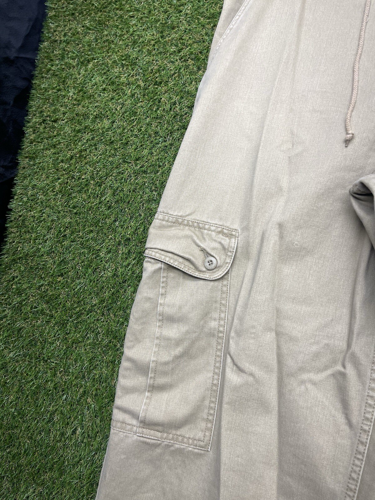 Vintage Levis Silvertab Pants Mens Medium 32×32 Khakis Cargo Cinch Baggy Loose