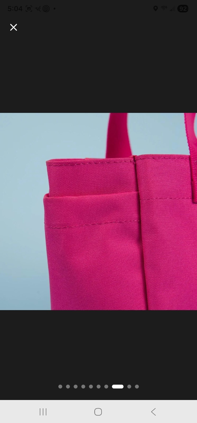 Wolfpak Mini Tote Bag Goddess Pink