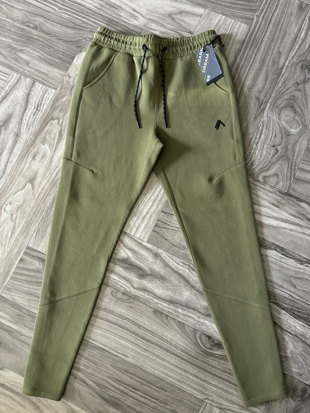 Alphalete Men’s Elmts Zip Jogger – Olive , Check seller’s description, Size M