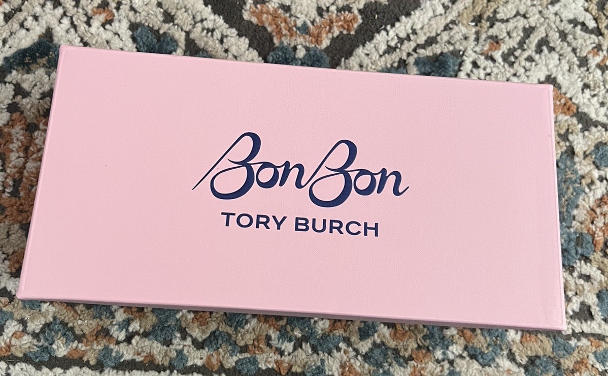 *SHOE BOX & DUST BAG ONLY*TORY BURCH SHOE BOX MINT WITH TISSUE 7.5 BON BON PINK