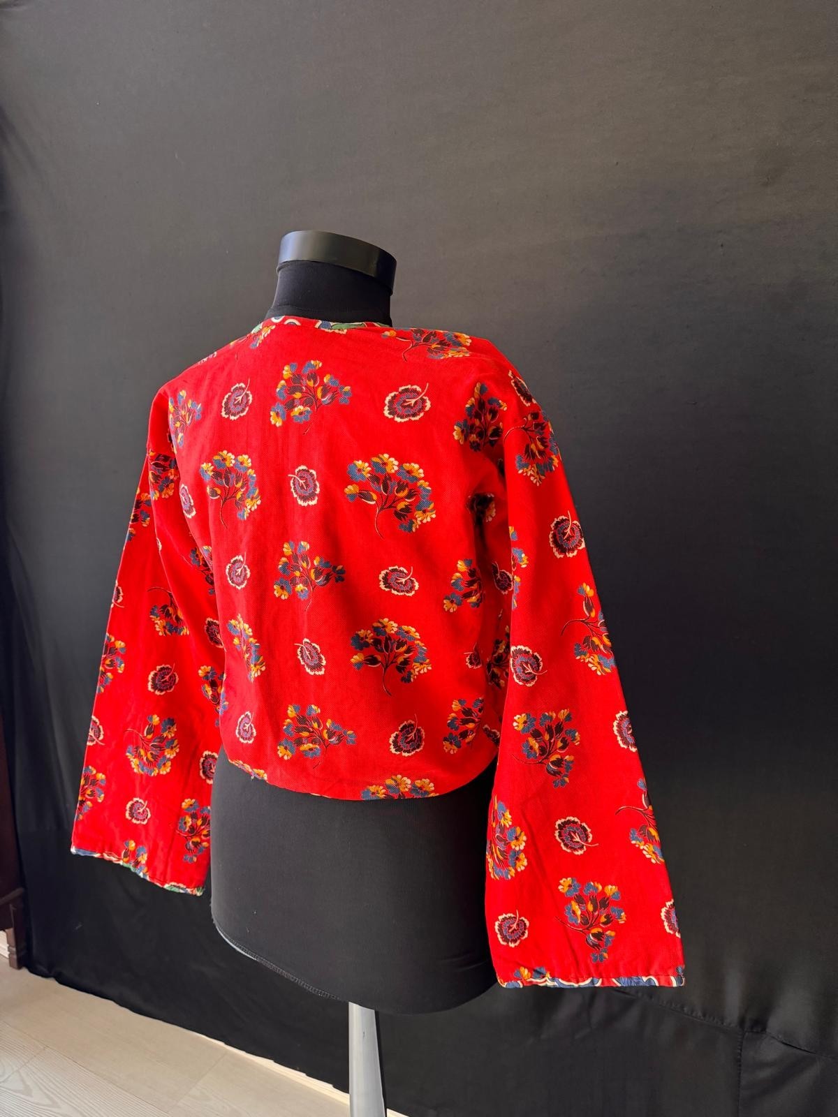 Hand-Sewn Anatolian Cepken from the Old Ottoman Period kaftan