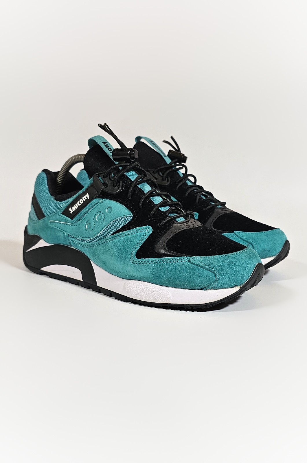 Saucony Grid 9000 PRM Bungee Pack 2015 Teal Black EUR 41 US 8 UK 7 S70196-4
