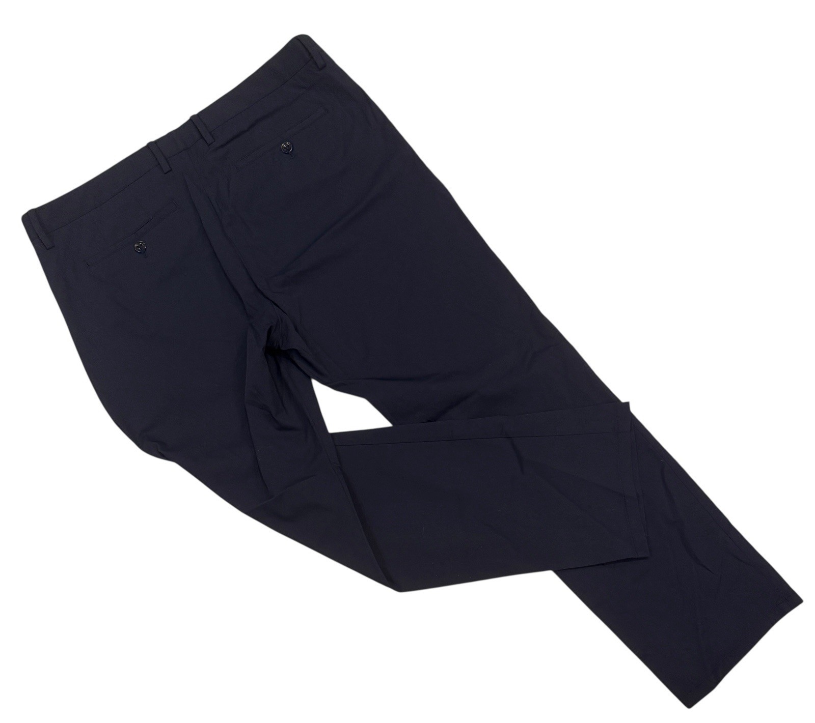 Vilebrequin Pants Mens 54 Black Iris Chino Polyamide Elasthane 37/29