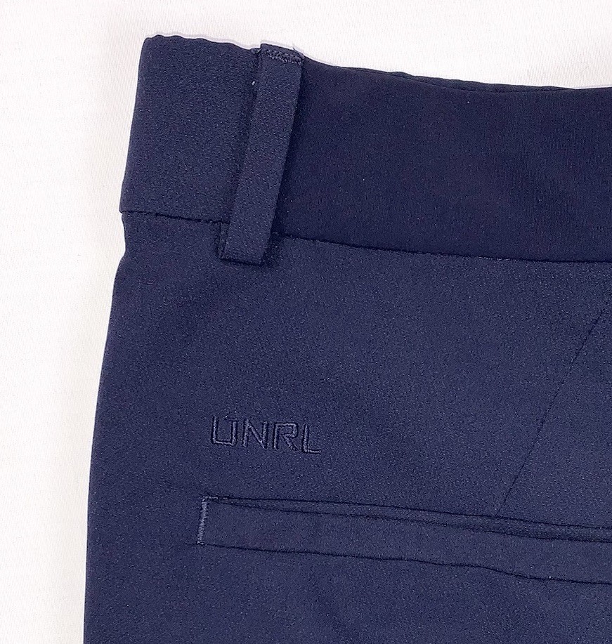 UNRL Shorts Mens Medium Navy Stratford Stretch Performance Casual Golfing