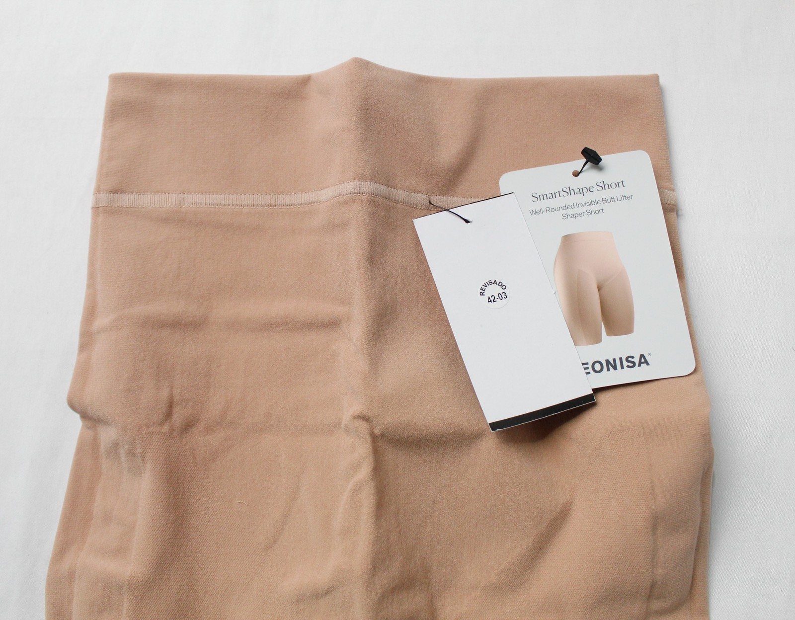 Leonisa Women’s Invisible Butt Lifter Shaper Short ZG3 Brown Size L/XL NWT