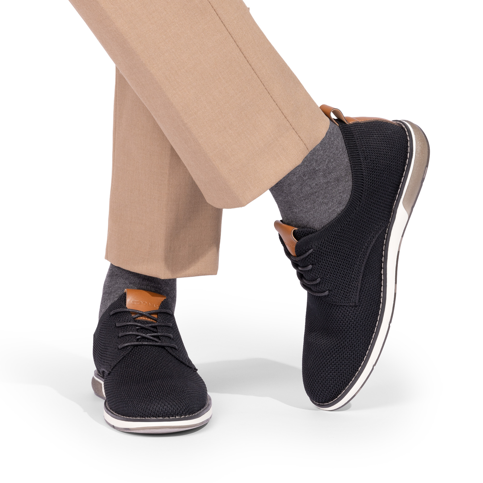 Men’s Casual Dress Oxfords Shoes Soft & Breathable Upper Business Derby Sneakers