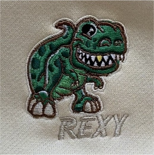 Porsche Design Rexy Beige Fleece Pullover Hoodie Embroidered Graphic Men S