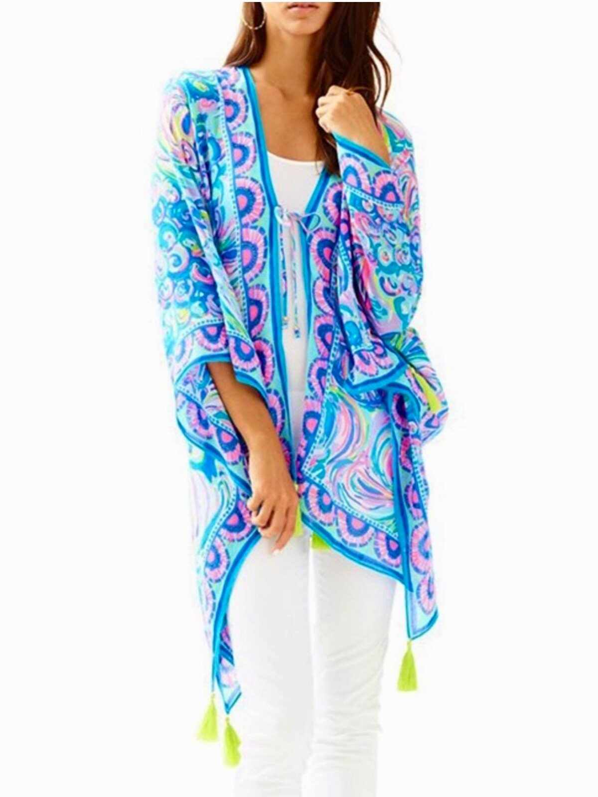 Lilly Pulitzer NWT Island Caftan Gillty Pleasure One Size HTF!