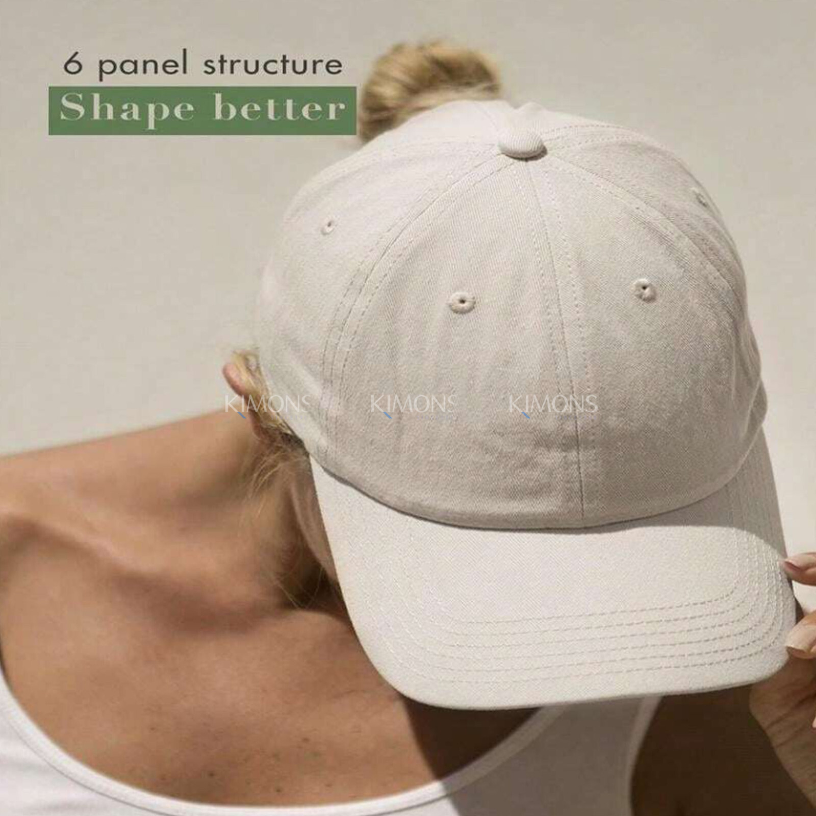 Polo Style Cotton Baseball Cap Ball Dad Hat Adjustable Plain Solid Washed Men PC