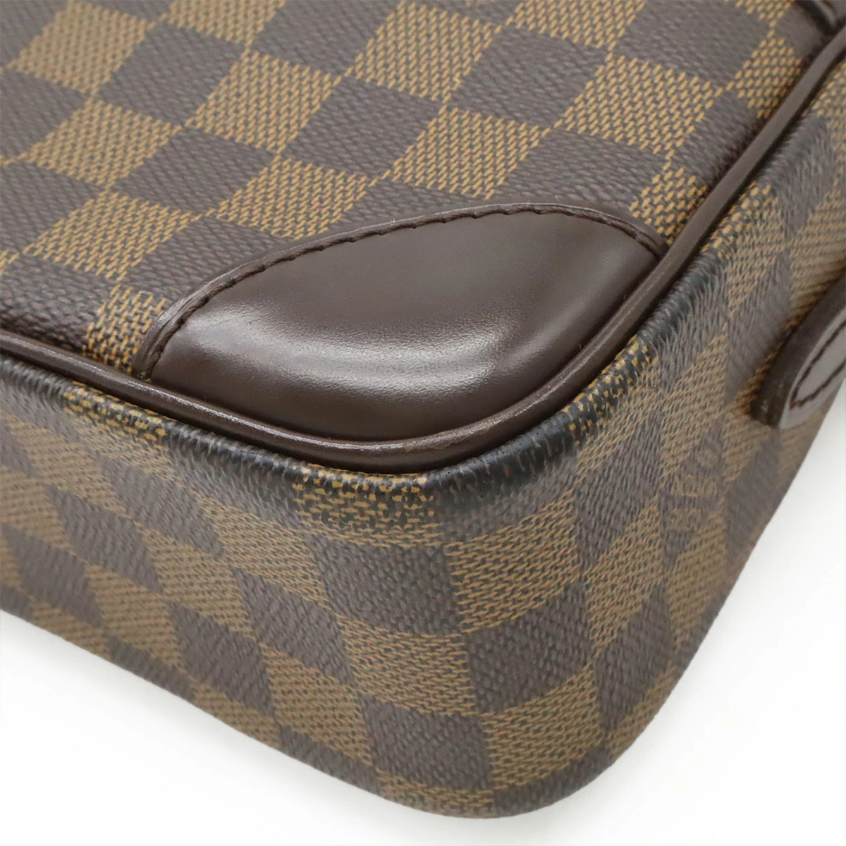 Louis Vuitton Damier N48085 Shoulder Bag Check Canvas Brown Unisex #BLB1914